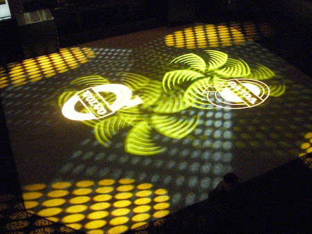 Dance floor warms up downstairs -- COOLPIX S51c at ISO 1600