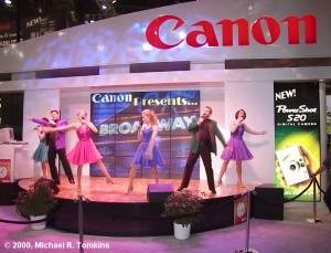 Canon's PMA Show - click for a bigger picture!