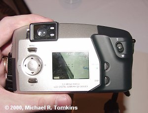 Casio QV-3000EX Rear View - click for a bigger picture!