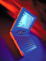 Intermec's 6651 Handheld PC, front left quarter view. Courtesy of Intermec Technologies Corp.