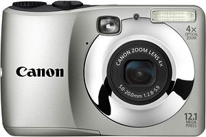 Canon's PowerShot A1200 digital camera. Photo provided by Canon Europa N.V. Click for a bigger picture!