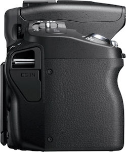 Sony's Alpha DSLR-A390 digital camera. Photo provided by Sony Electronics Inc. Click for a bigger picture!