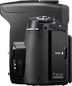 Sony's Alpha DSLR-A390 digital camera. Photo provided by Sony Electronics Inc. Click for a bigger picture!