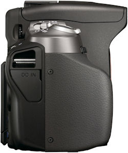 Sony's Alpha DSLR-A380 digital SLR. Photo provided by Sony Electronics Inc. Click for a bigger picture!