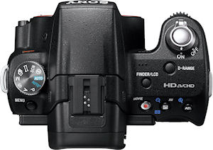Sony's Alpha SLT-A33 digital SLR. Photo provided by Sony Electronics Inc. Click for a bigger picture!