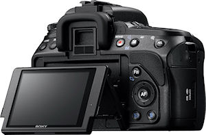 Sony's Alpha DSLR-A560 digital SLR. Photo provided by Sony Electronics Inc. Click for a bigger picture!
