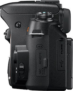 Sony's Alpha DSLR-A560 digital SLR. Photo provided by Sony Electronics Inc. Click for a bigger picture!