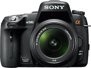 Sony's Alpha DSLR-A560 digital SLR. Photo provided by Sony Electronics Inc. Click for a bigger picture!