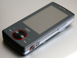 Altek's T8680 camera phone. Photo provided by Altek Corp. Click for a bigger picture!