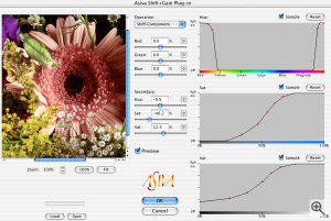 Asiva's Shift+Gain screenshot. Courtesy of Asiva, with modifications by Michael R. Tomkins. Click for a bigger picture!