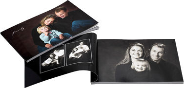 AsukaBook's horizontal / landscape book size. Photo provided by AsukaBook USA.