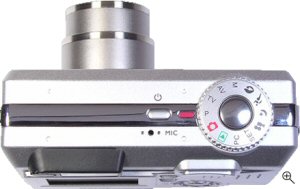 BenQ's DC-C50 digital camera. Courtesy of BenQ, with modifications by Michael R. Tomkins. Click for a bigger picture!
