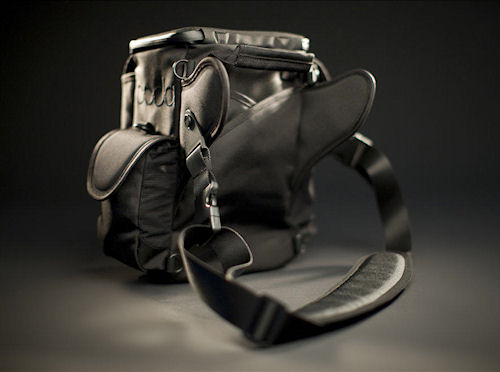Rear view of the Boda V3 series lens bag. Photo provided by GoBoda. Click for a bigger picture!