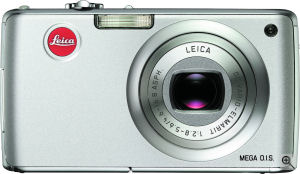 Leica's C-Lux 1 digital camera. Courtesy of Leica, with modifications by Michael R. Tomkins. Click for a bigger picture!