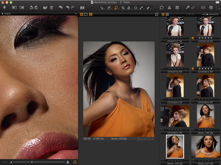 Capture One 5's new Focus tool. Screenshot provided by Phase One A/S.