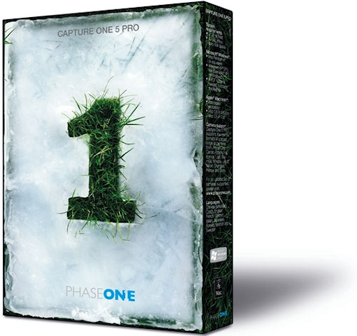 Capture One 5 PRO's packaging. Photo provided by Phase One A/S.