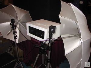 A 3D computer model of Pokemon character 'Pikachu' alongside plaster and resin models created from computer models, all using solutions from Raindrop and its partners. Copyright (c) 2000, Michael R. Tomkins, all rights reserved. Click for a bigger picture!