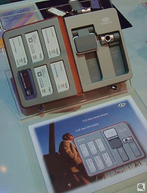 CLIE Gear accessories. Copyright &copy; 2001, Michael R. Tomkins. All rights reserved. Click for a bigger picture!