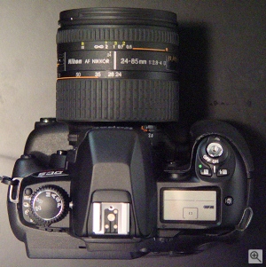 Kodak's DCS Pro 14n digital camera. Copyright © 2002, The Imaging Resource. All rights reserved.