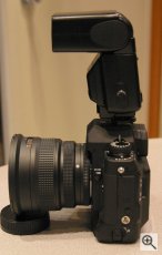 Contax's N Digital SLR digital camera. Copyright © 2002, Michael R. Tomkins, all rights reserved. Click for a bigger picture!