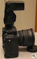 Contax's N Digital SLR digital camera. Copyright © 2002, Michael R. Tomkins, all rights reserved. Click for a bigger picture!