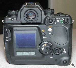 Contax's N Digital SLR digital camera. Copyright © 2002, Michael R. Tomkins, all rights reserved. Click for a bigger picture!