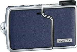 Contax's U4R digital camera. Courtesy of Contax, with modifications by Michael R. Tomkins. Click for a bigger picture!