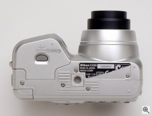 Nikon's Coolpix 4300 digital camera. Copyright &copy; 2002, The Imaging Resource. All rights reserved. Click for a bigger picture!