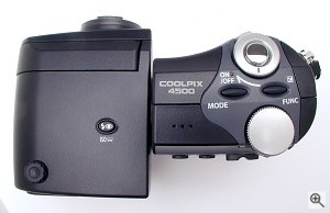 Nikon's Coolpix 4500 digital camera. Copyright © 2002, The Imaging Resource. All rights reserved.