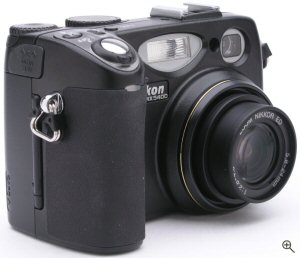 Nikon's Coolpix 5400 digital camera. Copyright © 2003, The Imaging Resource. All rights reserved. Click for a bigger picture!