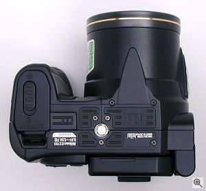 Nikon's Coolpix 5700 digital camera. Copyright &copy; 2002, The Imaging Resource. All rights reserved.