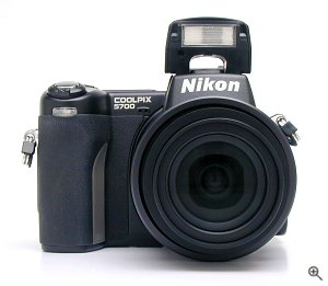 Nikon's Coolpix 5700 digital camera. Copyright &copy; 2002, The Imaging Resource. All rights reserved.
