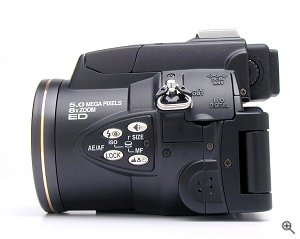 Nikon's Coolpix 5700 digital camera. Copyright &copy; 2002, The Imaging Resource. All rights reserved.