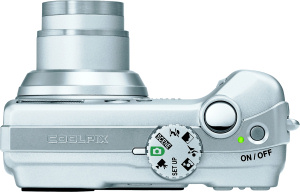 Nikon's Coolpix 5900 digital camera. Courtesy of Nikon, with modifications by Michael R. Tomkins. Click for a bigger picture!