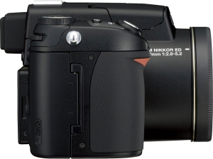 Nikon's Coolpix 8800 digital camera. Courtesy of Nikon, with modifications by Michael R. Tomkins. Click for a bigger picture!