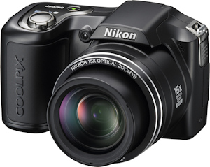 Nikon's Coolpix L100 digital camera. Photo provided by Nikon Inc. Click here for a bigger picture!