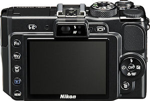 Nikon's Coolpix P6000 digital camera. Courtesy of Nikon, with modifications by Michael R. Tomkins.