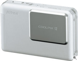 Nikon's Coolpix S2 digital camera. Courtesy of Nikon, with modifications by Michael R. Tomkins. Click for a bigger picture!