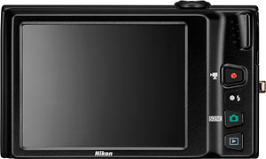 Nikon's Coolpix S6100 digital camera. Photo provided by Nikon Inc. Click for a bigger picture!