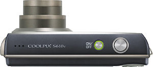Nikon's Coolpix S610C digital camera. Courtesy of Nikon, with modifications by Michael R. Tomkins.
