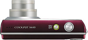 Nikon's Coolpix S610 digital camera. Courtesy of Nikon, with modifications by Michael R. Tomkins.