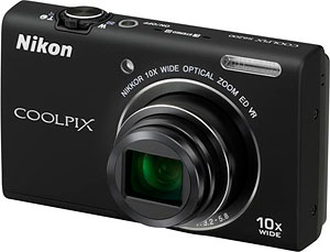 Nikon's Coolpix S6200 digital camera. Photo provided by Nikon Inc. Click for a bigger picture!