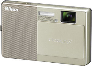 Nikon's Coolpix S70 digital camera. Photo provided by Nikon Inc. Click for a bigger picture!