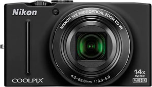Nikon's Coolpix S8200 digital camera. Photo provided by Nikon Inc. Click for a bigger picture!