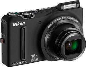 Nikon's Coolpix S9100 digital camera. Photo provided by Nikon Inc. Click for a bigger picture!