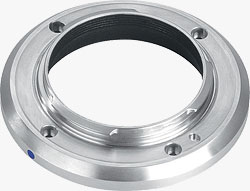 Micro Four Thirds mount for Zeiss' CP.2 lenses. Photo provided by Carl Zeiss AG. Click for a bigger picture!