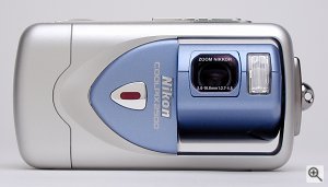 Nikon's Coolpix 2500 digital camera. Copyright © 2002, The Imaging Resource. All rights reserved. Click for a bigger picture!