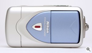 Nikon's Coolpix 2500 digital camera. Copyright © 2002, The Imaging Resource. All rights reserved. Click for a bigger picture!