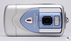 Nikon's Coolpix 2500 digital camera. Copyright © 2002, The Imaging Resource. All rights reserved. Click for a bigger picture!