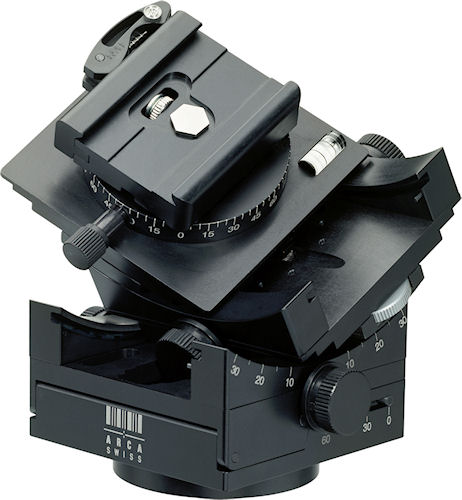 The ARCA-SWISS Cube C1 tripod head. Photo provided by Arca Swiss Inc. Click for a bigger picture!